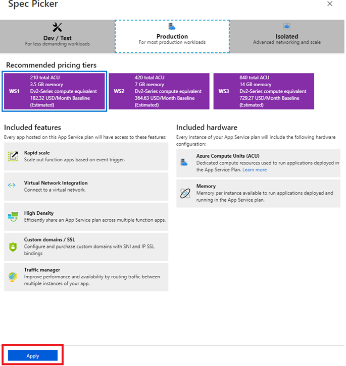 Microsoft Standard Logic Apps